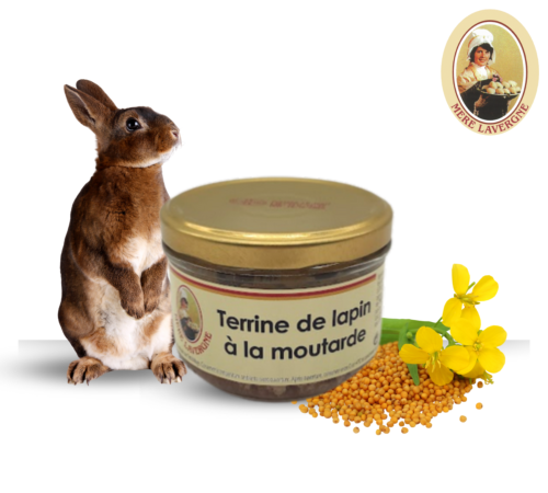 Terrine de Lapin à la Moutarde MÈRE LAVERGNE - 180g