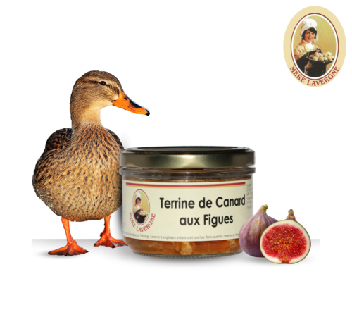 Terrine de Canard aux Figues Mère Lavergne - 180g