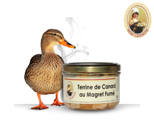 Terrine de Canard au Magret Fumé Mère Lavergne - 180g 