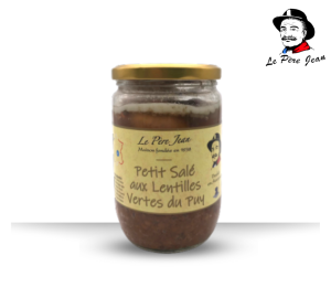 Petit sal aux lentilles Vertes du Puy Pre Jean - 580g